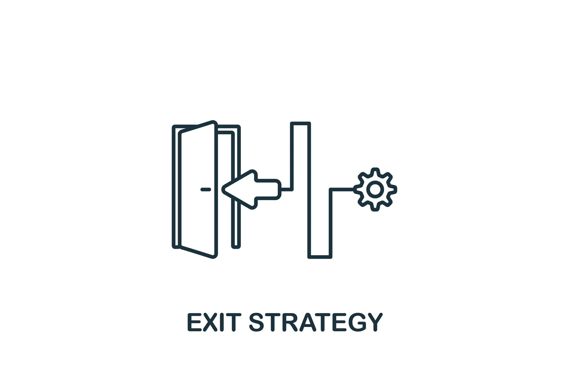 Exit Strategy icon Graphics